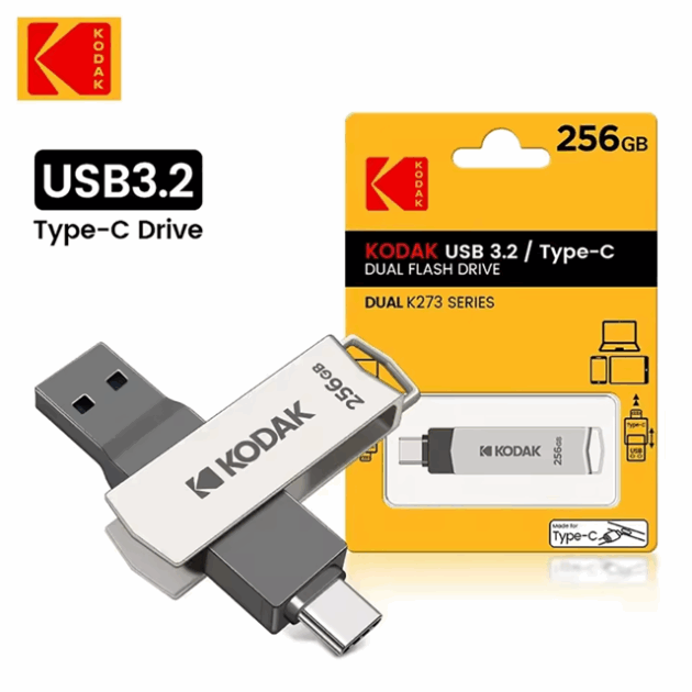FLASH DISQ KODAK TYPE C ET USB 128GB