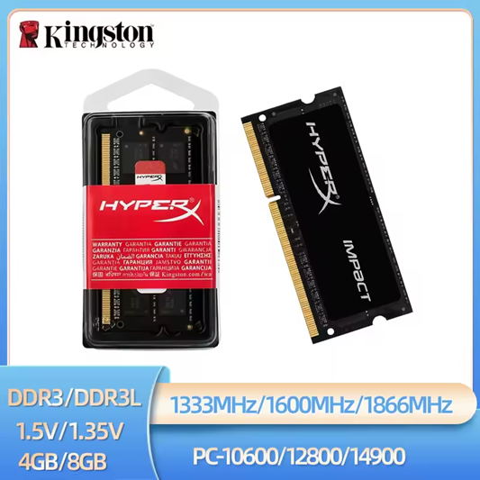 RAM DDR3L 8GB KINGSTON HYPERX 1600 MHZ