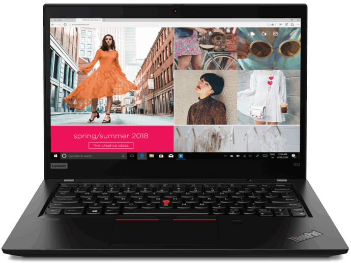 ⁦THINKPAD X13 I5 10EME 8GB RAM 256 SSD NVME OCCASION⁩ - الصورة ⁦3⁩