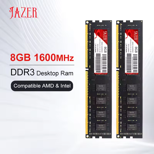 RAM JAZER PC DDR3 8GB 1600MHZ