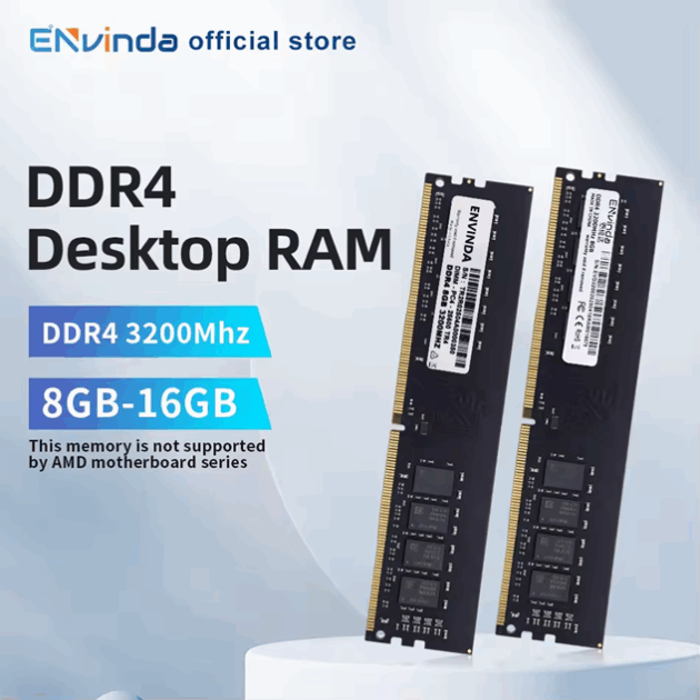 RAM ENVIDIA DDR4 8GB 3200MHZ POUC PC