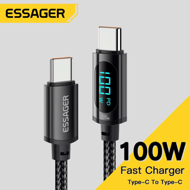CABLE ESSAGER ORIGINAL 100W TYPE C