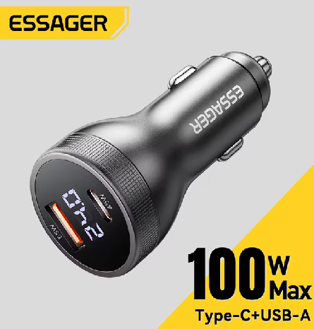 CHARGEUR AUTO ORIGINAL ESSAGER 100W