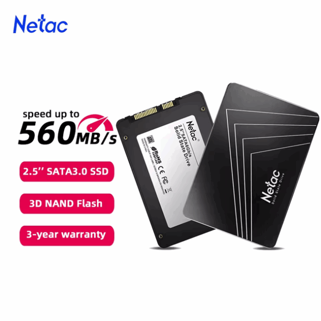SSD NETAC SATA 3 512GB 560MB